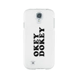 Okey Dokey Black Cute Design Graphic Phone Case