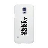 Okey Dokey Black Cute Design Graphic Phone Case