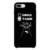 Single Taken Alien Black Phone Case Funny Graphic Case