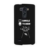 Single Taken Alien Black Phone Case Funny Graphic Case