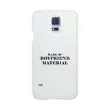 Boyfriend Material Black Cute Phone Case For Gift Idea