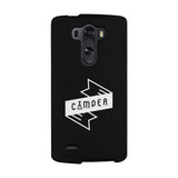 Camper Black Cute Graphic Phone Case Gift Idea For Camping Lover