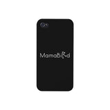 MamaBird Black Phone Case Cute Design Unique Gifts For New Moms