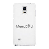 MamaBird White Phone Case Cute Design Unique Gifts For New Moms