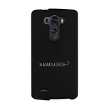 Mamasaurus Black Phone Case Perfect Gift Ideas For Mom of Boys