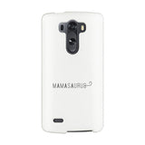 Mamasaurus White Phone Case Perfect Gift Ideas For Mom of Boys
