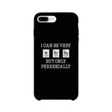 Nerdy Periodically Black Phone Case