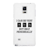 Nerdy Periodically White Phone Case