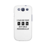 Nerdy Periodically White Phone Case