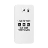 Nerdy Periodically White Phone Case