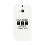 Nerdy Periodically White Phone Case