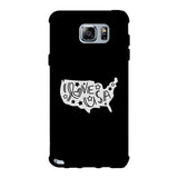 I Love USA Black Phone Case