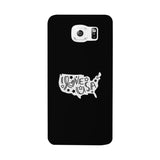 I Love USA Black Phone Case
