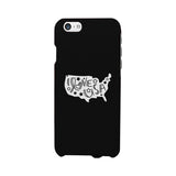 I Love USA Black Phone Case
