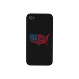 Happy Birthday Usa Black Phone Case