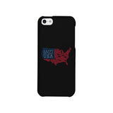 Happy Birthday Usa Black Phone Case