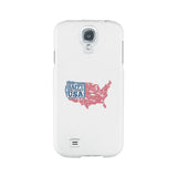 Happy Birthday Usa White Phone Case
