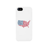 Happy Birthday Usa White Phone Case