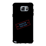 Born In The Usa Black Phone Case
