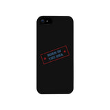 Born In The Usa Black Phone Case