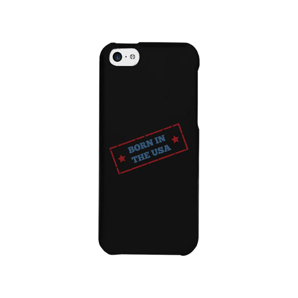 Born In The Usa Black Phone Case