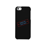 Born In The Usa Black Phone Case