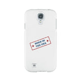 Born In The Usa White Phone Case
