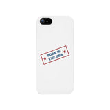 Born In The Usa White Phone Case