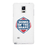 Home Of The Brave White Phone Case