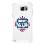 Home Of The Brave White Phone Case