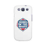 Home Of The Brave White Phone Case