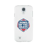 Home Of The Brave White Phone Case