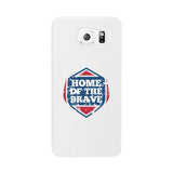 Home Of The Brave White Phone Case