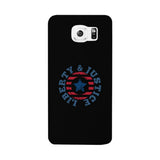 Liberty & Justice Black Phone Case