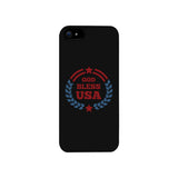 God Bless Usa Black Phone Case