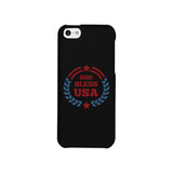 God Bless Usa Black Phone Case