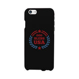 God Bless Usa Black Phone Case