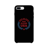 God Bless Usa Black Phone Case