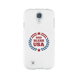 God Bless Usa White Phone Case
