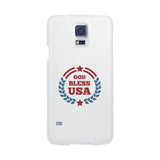 God Bless Usa White Phone Case