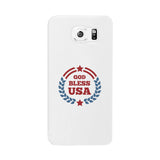 God Bless Usa White Phone Case