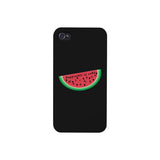 Happiness Is Cold Watermelon Black Phone Case