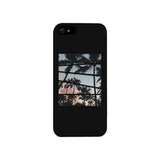 Palm Trees Split Black Phone Case