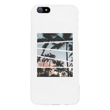 Palm Trees Split White Phone Case