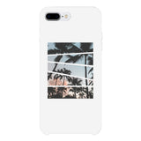 Palm Trees Split White Phone Case