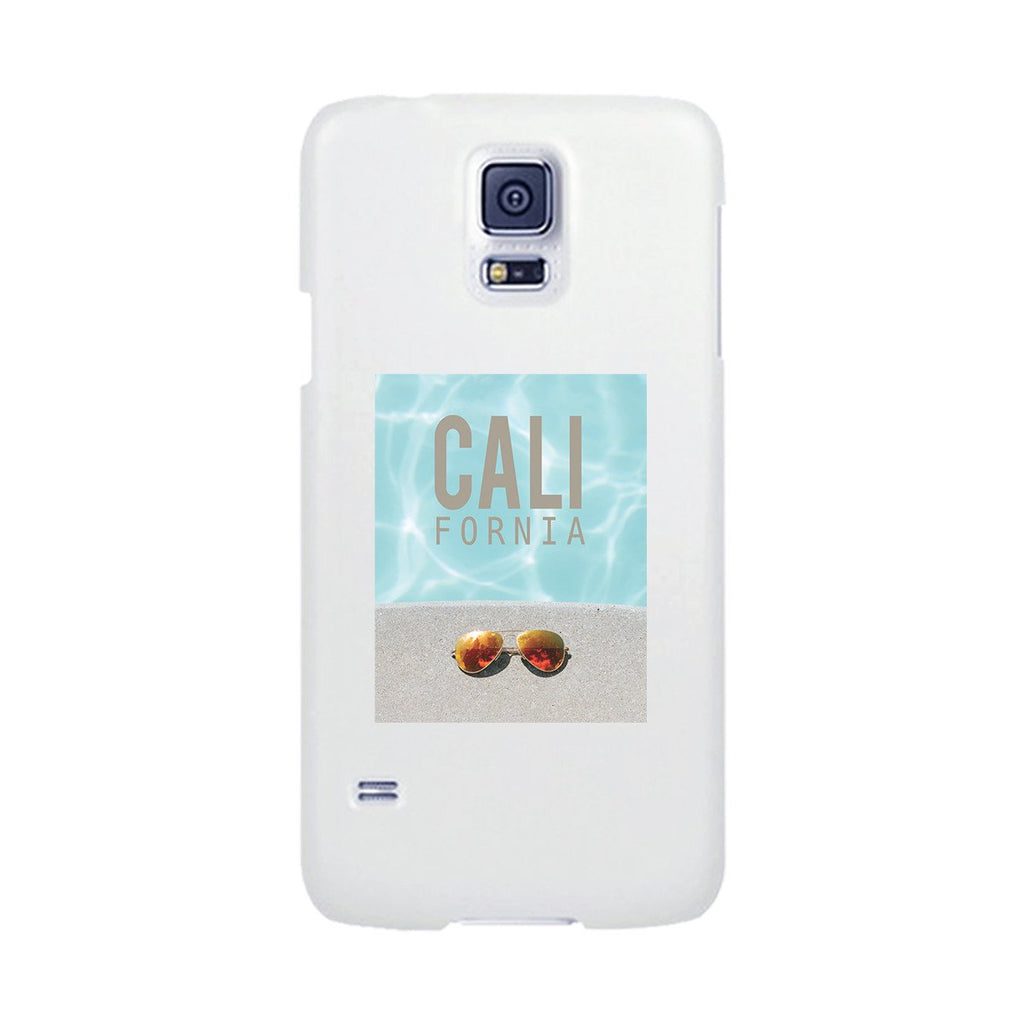 California Pool Sunglass White Phone Case
