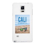California Beach Sunglass White Phone Case