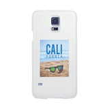 California Beach Sunglass White Phone Case