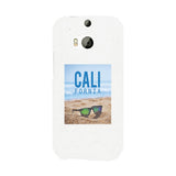 California Beach Sunglass White Phone Case