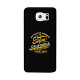 Authentic Summer Surfing California Black Phone Case